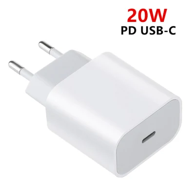 Зарядное устройство PD USB C мощностью 20 Вт для Apple iPhone Быстрое зарядное устройство Адаптер для быстрой зарядки