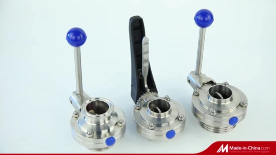 Санитарный клапан, клапан из нержавеющей стали, пневматический шаровой/дроссельный клапан/обратный/мембранный/отводной клапан/клапан для отбора проб
